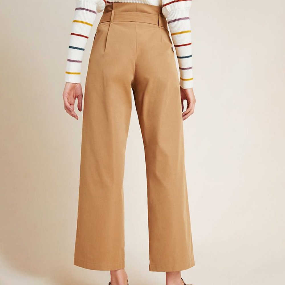 Anthropologie Mariela Poplin Wide-Leg Pants - Picture 2 of 5